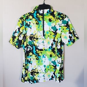 Kinona Sport Keep It Covered Short Sleeve Athletic Shirt Size Medium